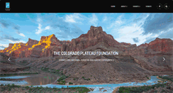 Desktop Screenshot of coloradoplateaufoundation.org